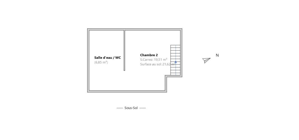Appartement - 71.56 m²