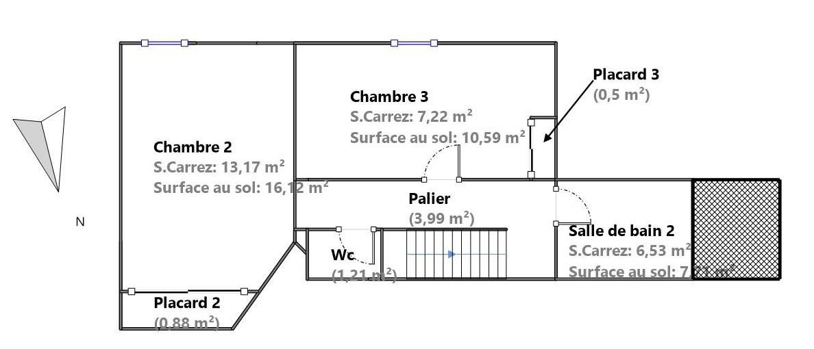 Appartement - 5 pièces - 109.98 m²